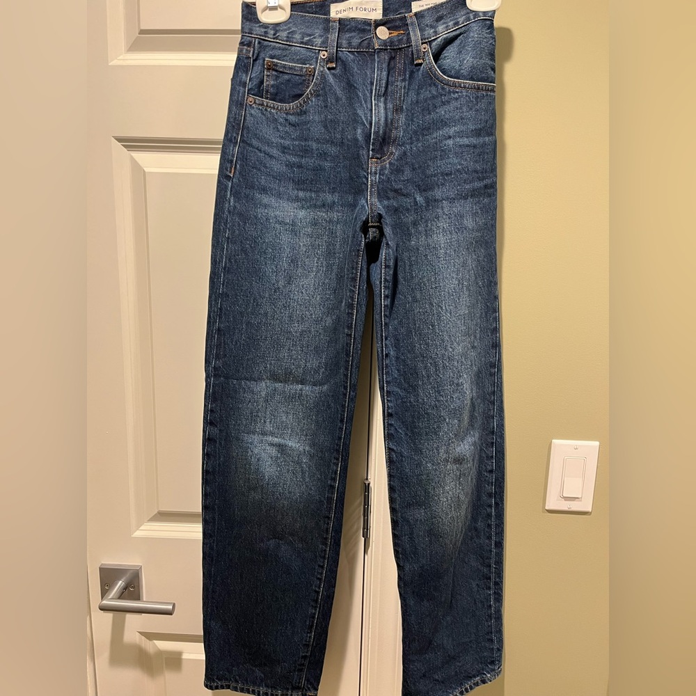 Aritzia Blue Jeans: high rise baggy